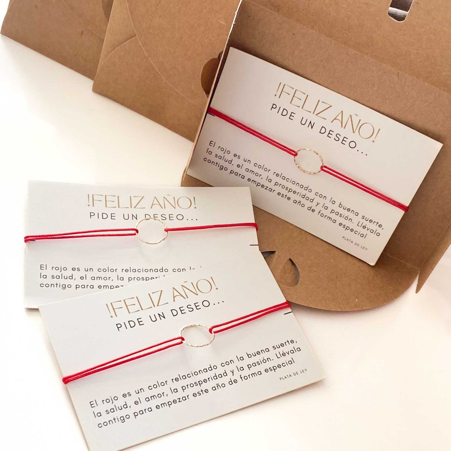 Pack 3 Mini Aro Rojas -¡Suerte para 2026!