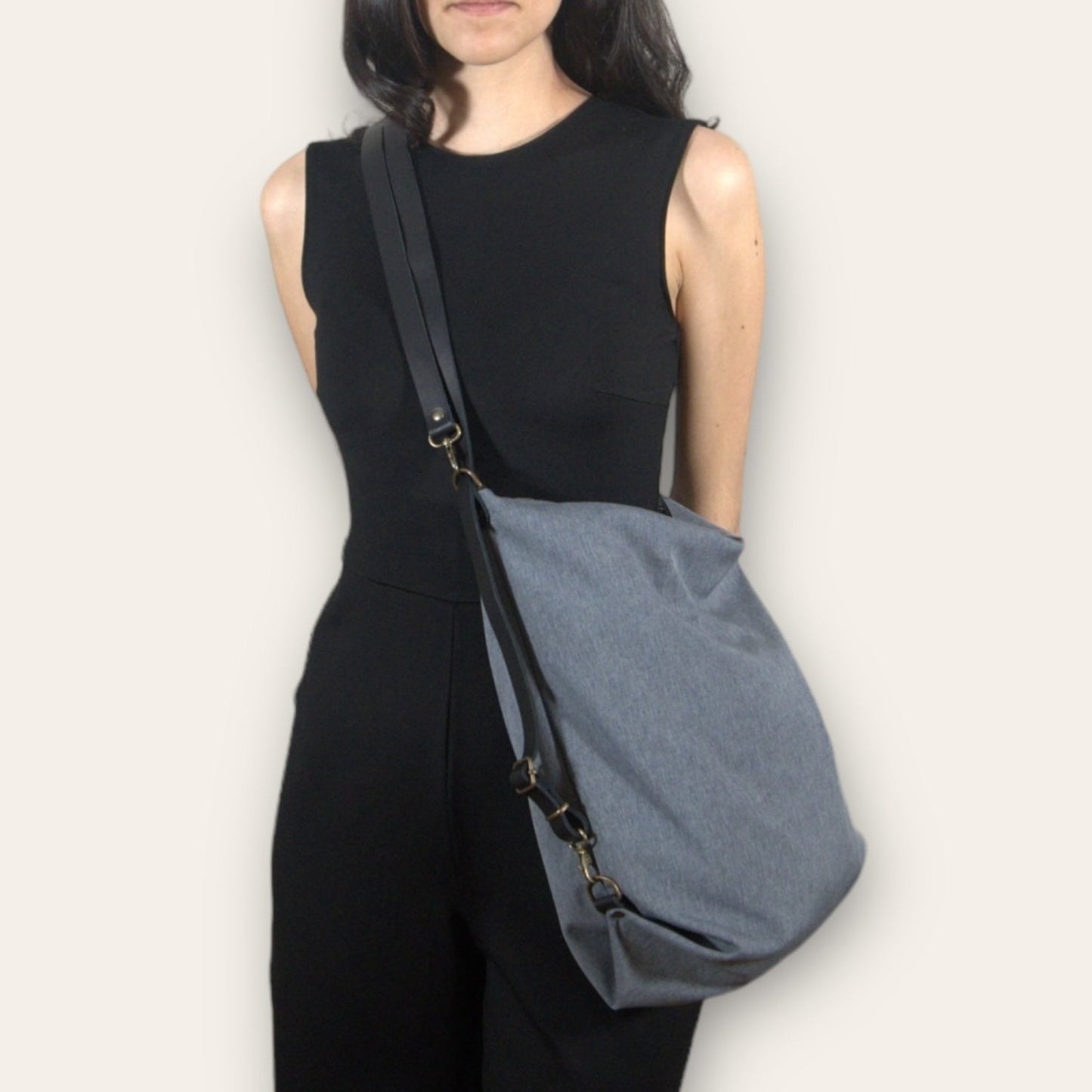 Coimbra Gris Claro Impermeable (convertible en mochila)
