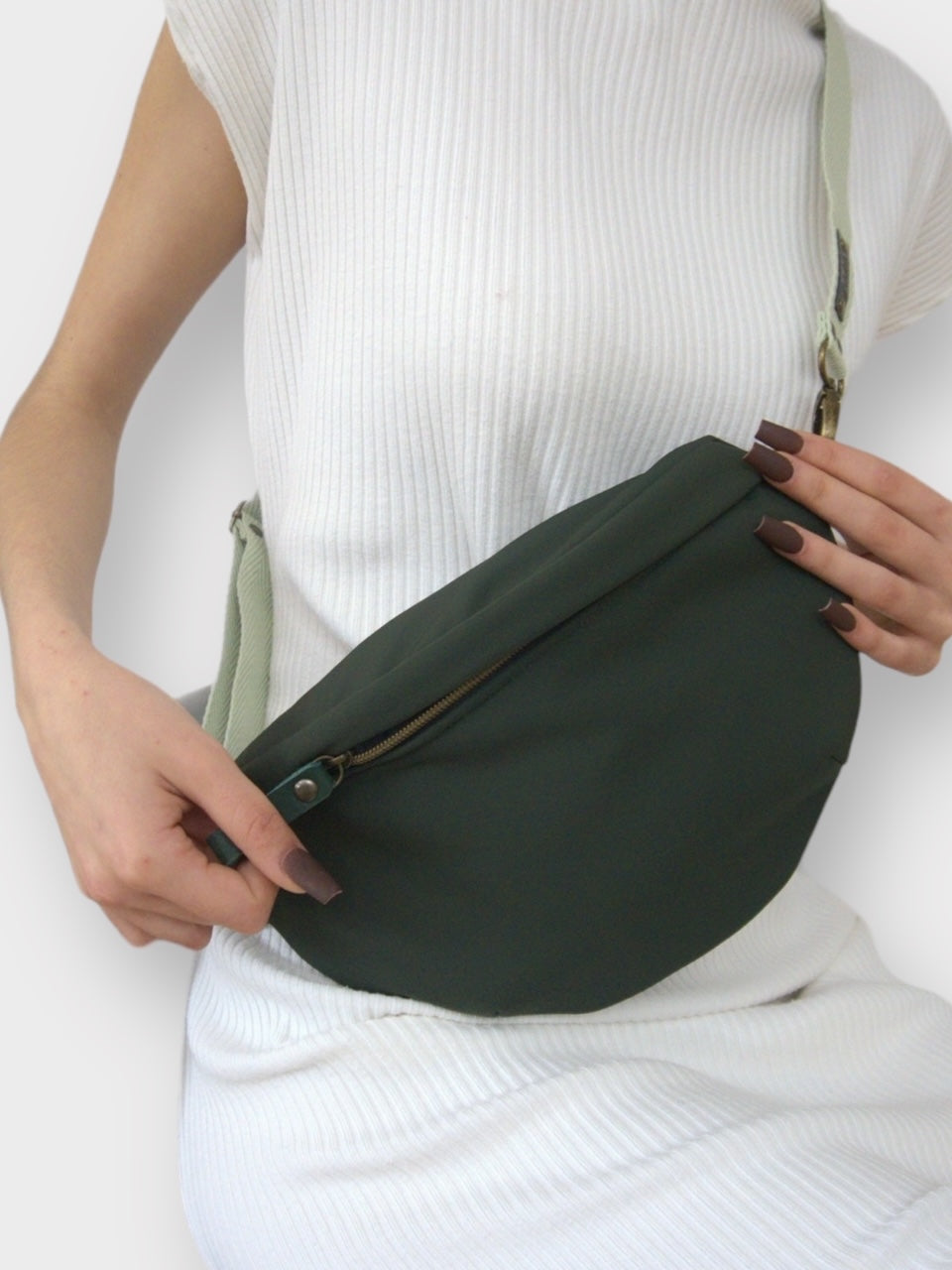 Fanny Pack impermeável Cobo - Verde