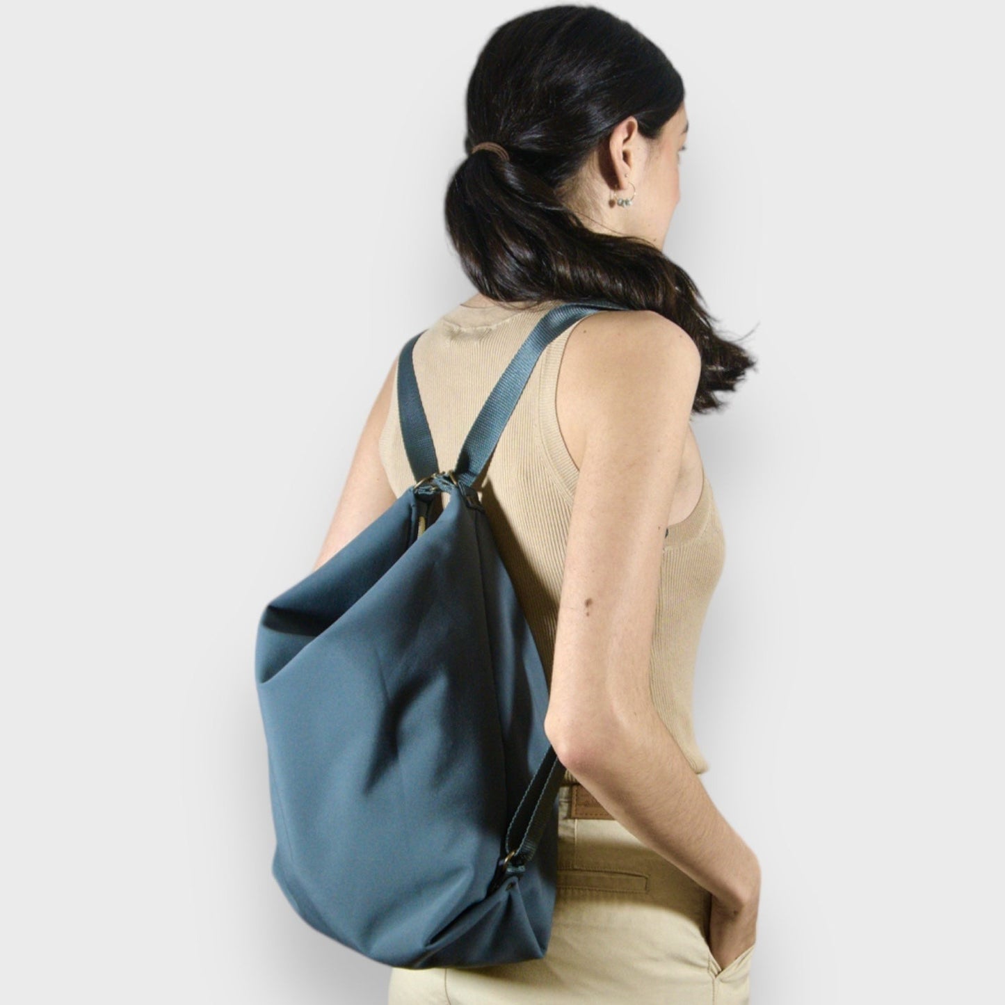 Coimbra Acero Impermeable (convertible en mochila)