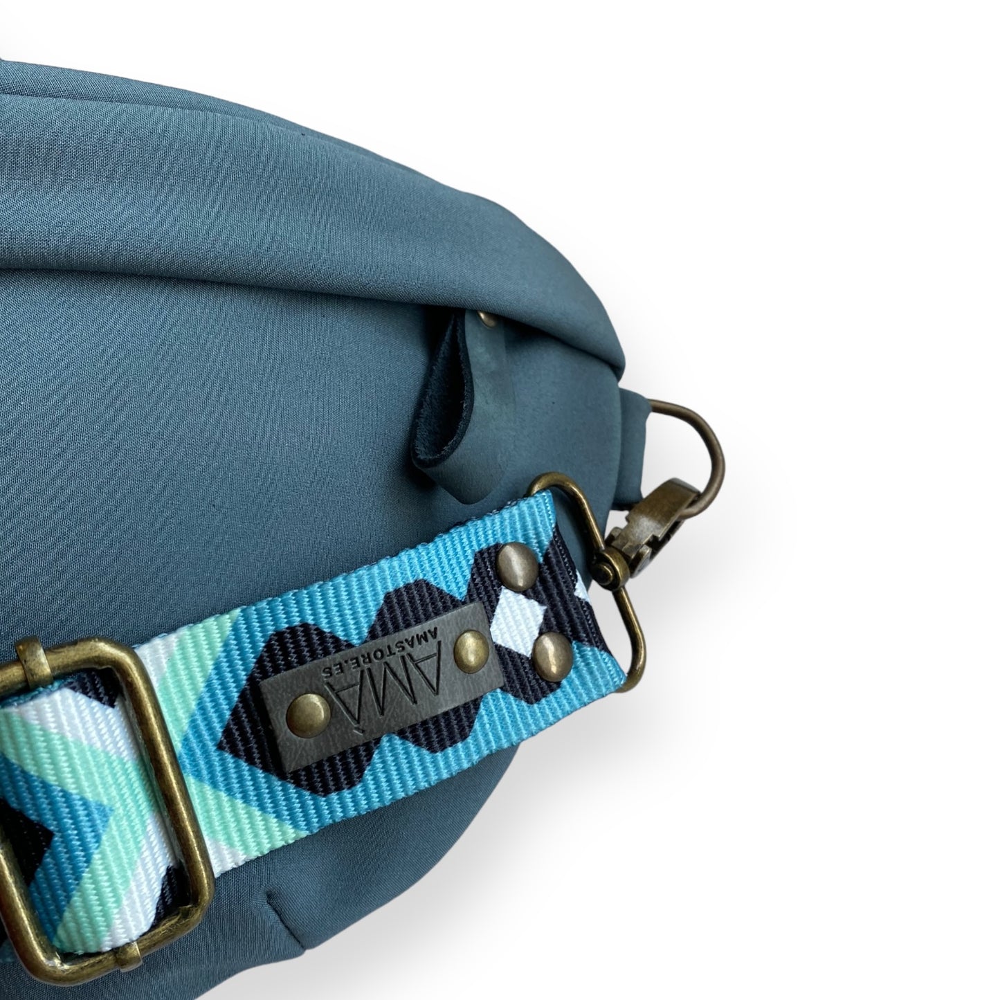 Fanny Pack impermeável Cobo - Azul Aço