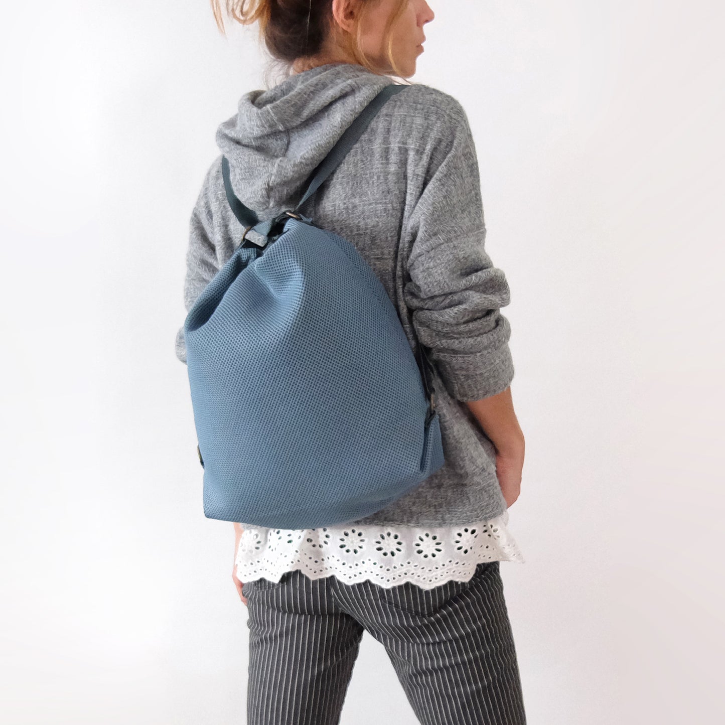 Coimbra Azul Grisácero 3D (convertible en mochila)