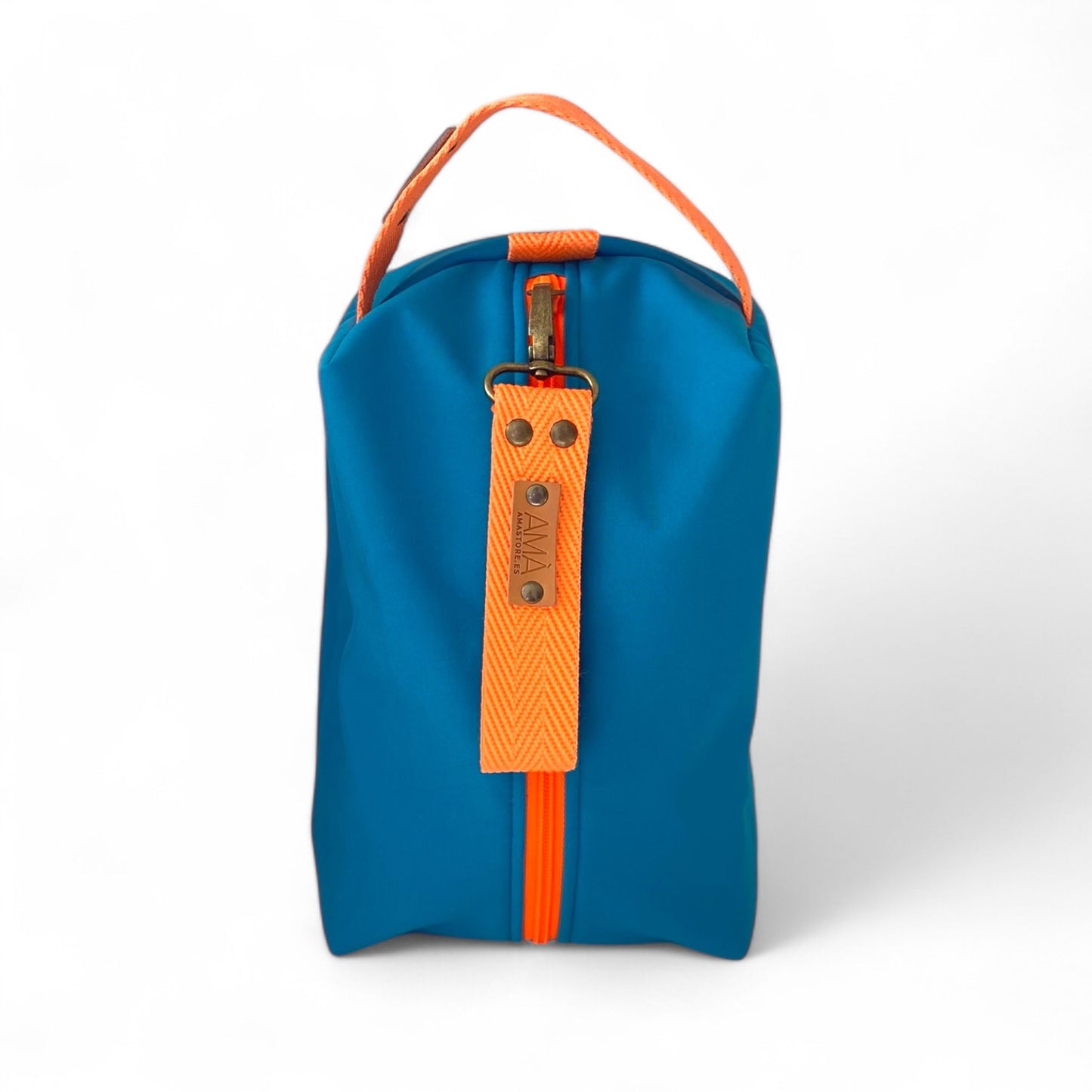 Necessaire personalizada Marta - Verde e Amarelo Fluorescente