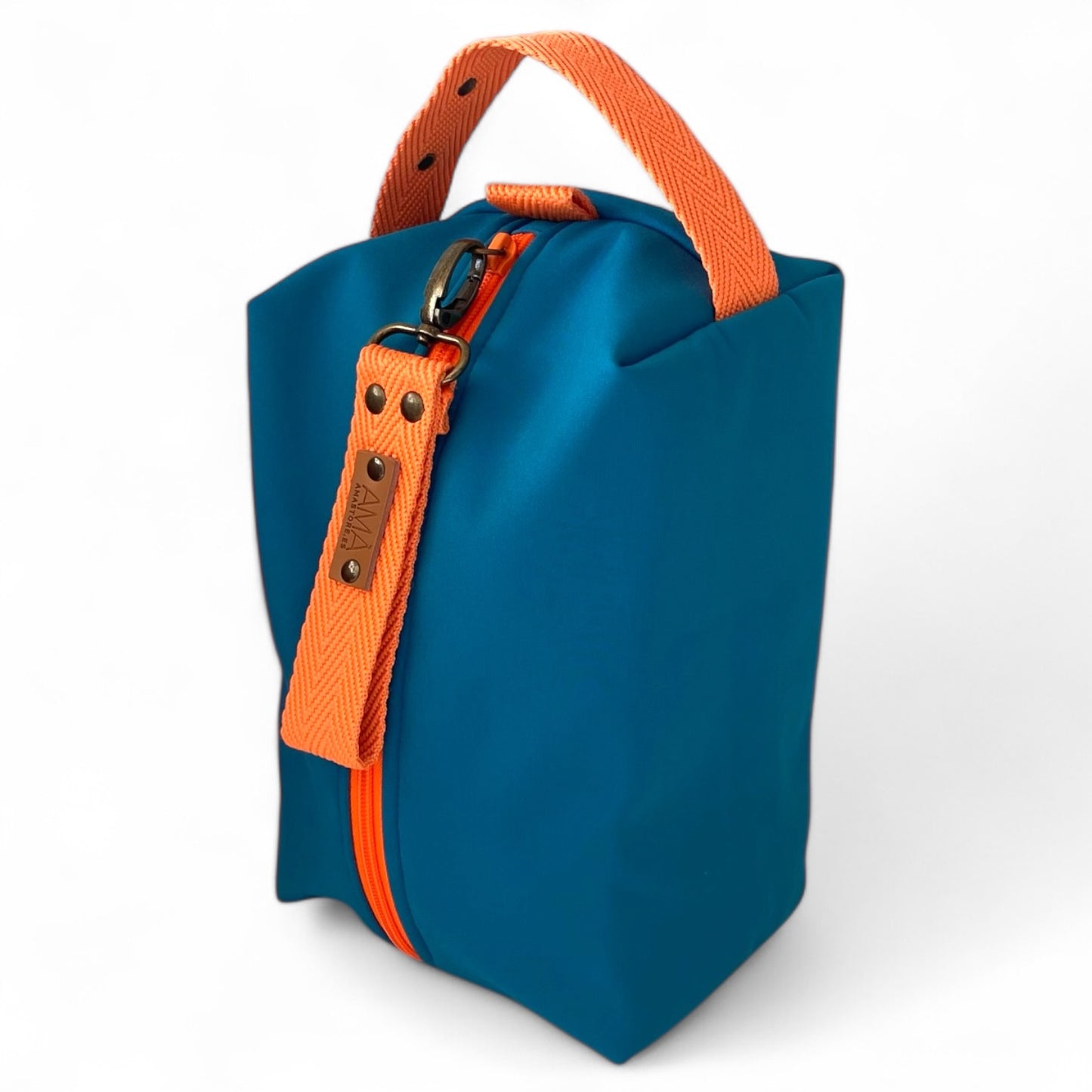 Necessaire personalizada Marta - Verde e Amarelo Fluorescente