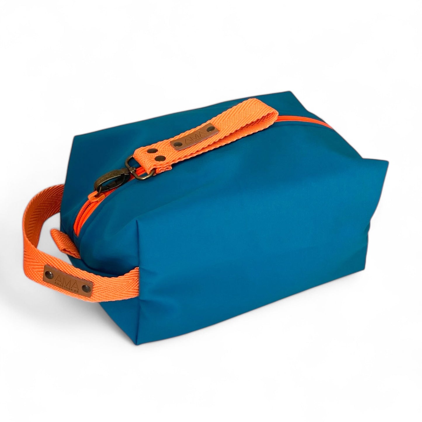 Necessaire personalizada Marta - Verde e Amarelo Fluorescente