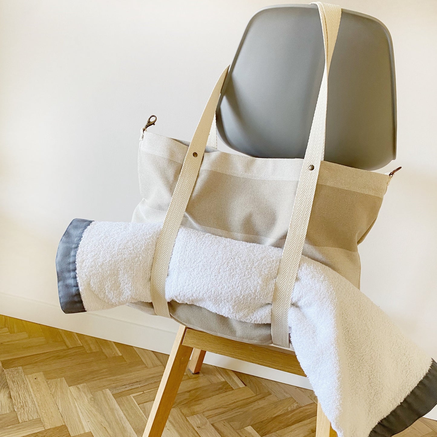 Tote Bag Aveiro Beige