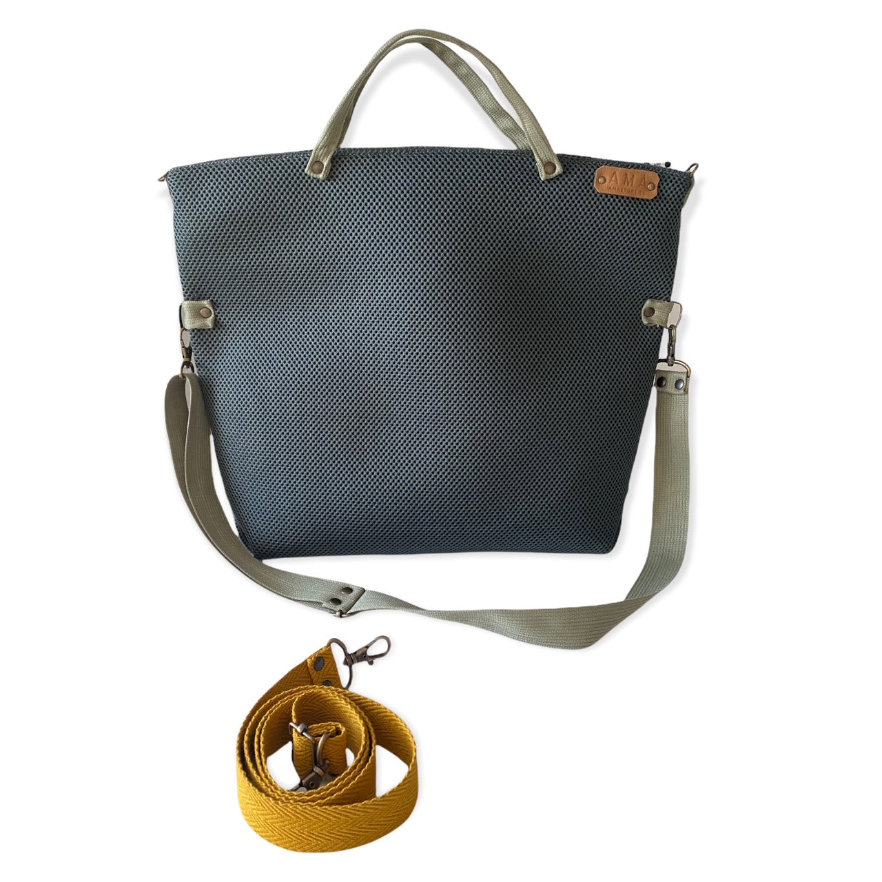 Pack Bolso Belem + Neceser Neopreno Verde 3D