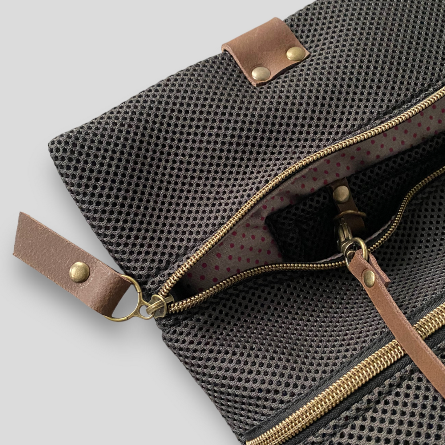 Mochila Tavira reversible - Marrón y Mostaza
