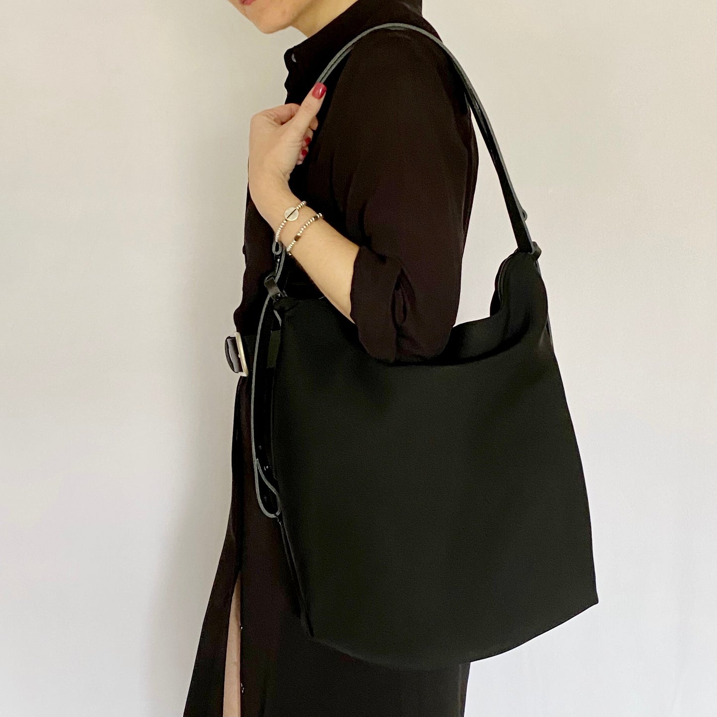 Coimbra Negro Impermeable(convertible en mochila)