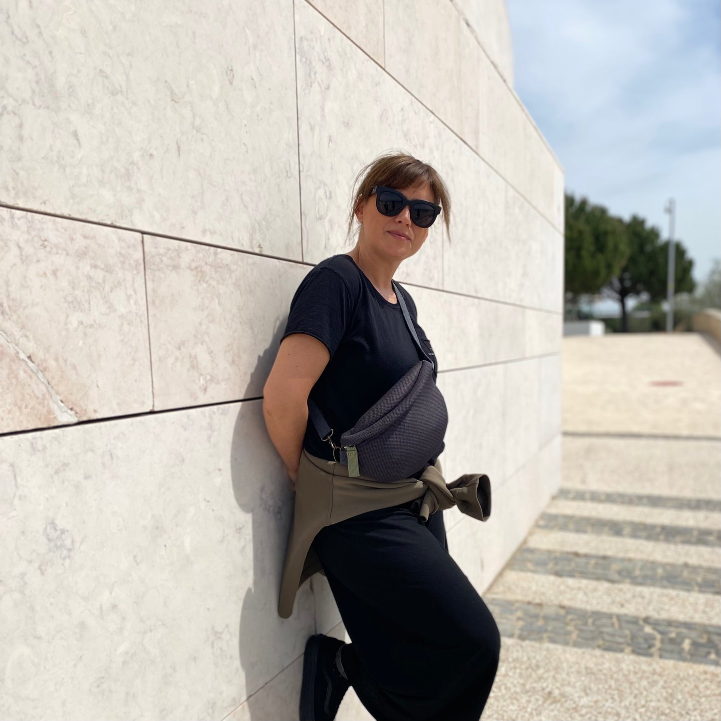 Riñonera Cobo 3D Gris