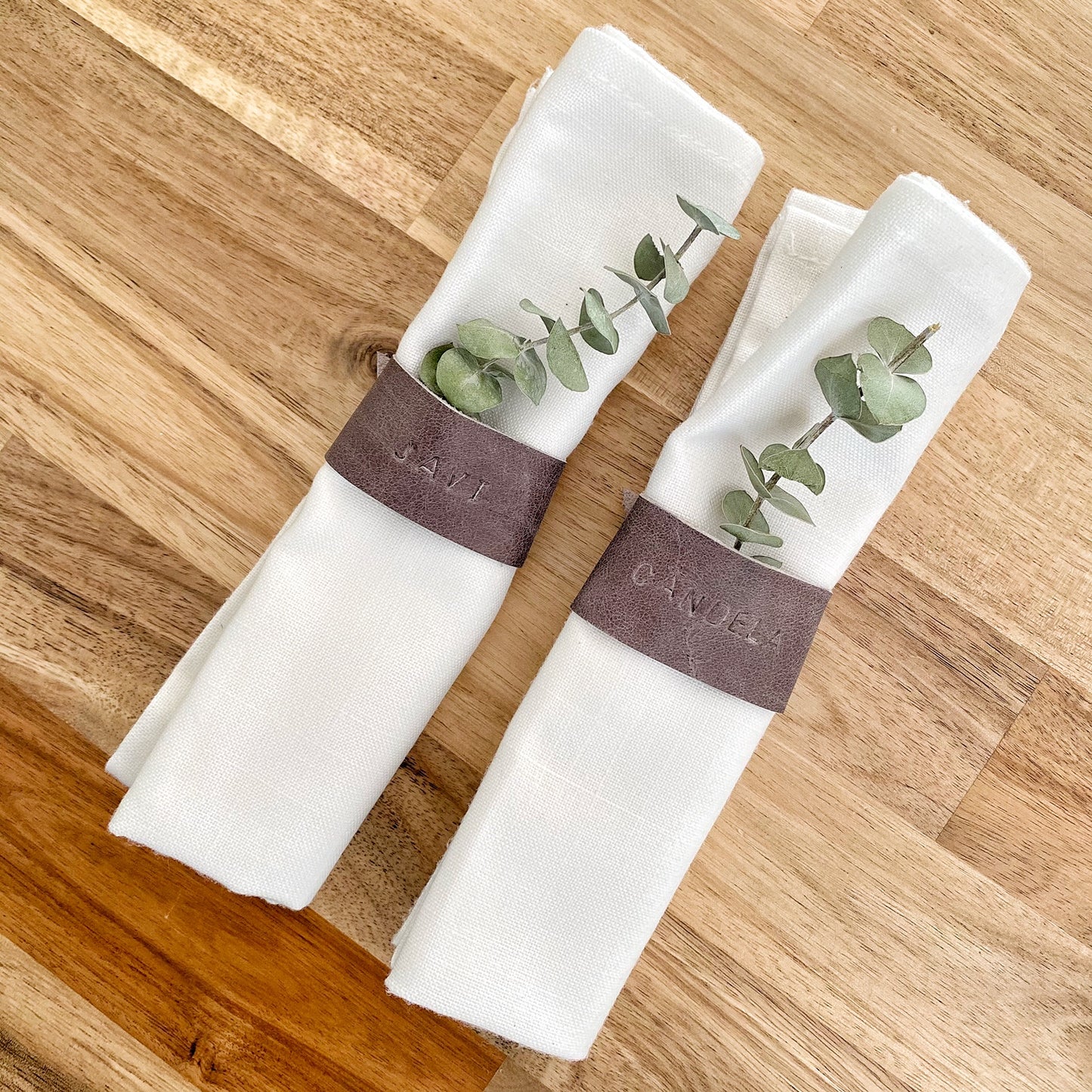 Servilletero Personalizado con Nombre