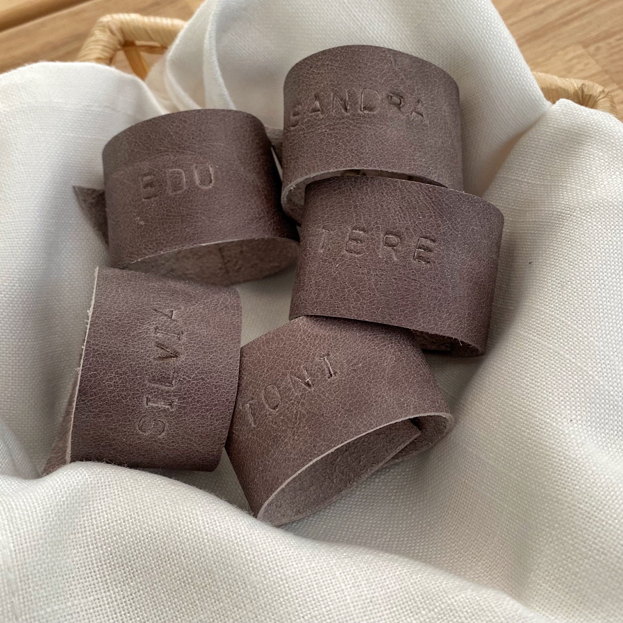 Servilletero Personalizado con Nombre