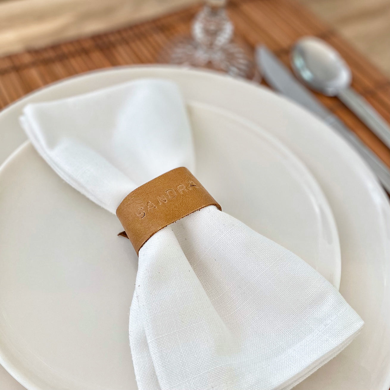 Servilletero Personalizado con Nombre