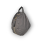 Riñonera para casco impermeable, bolsa casco impermeable realizadas en Barcelona de forma sostenible. Funda casco moto color gris con forro y interior y llavero extraible