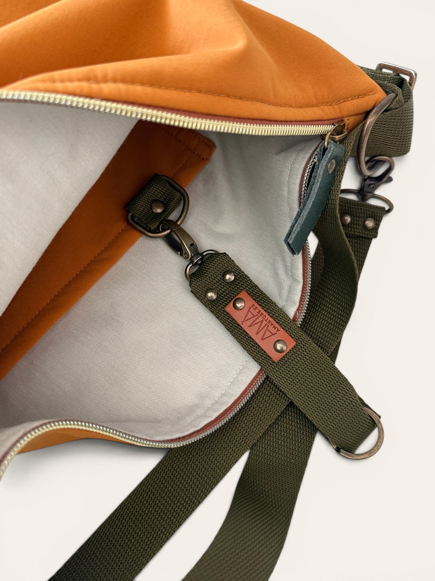 Coimbra  caramelo  Impermeable (convertible en mochila)