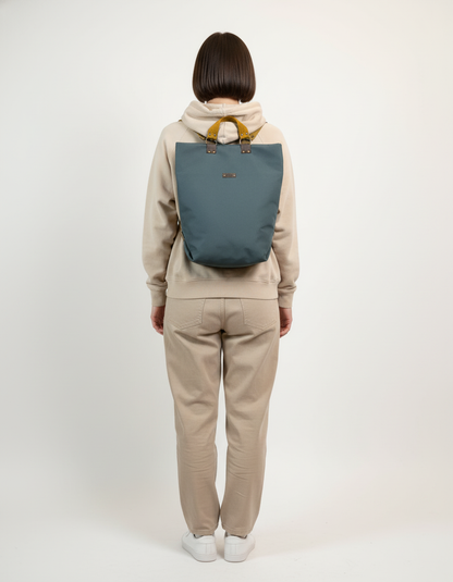 Mochila Tavira reversible - Acero(impermeable)