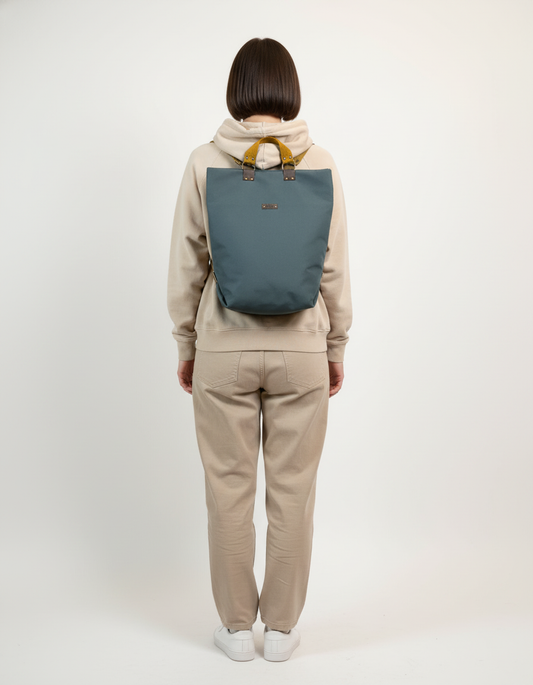 Mochila Tavira reversible - Acero(impermeable)