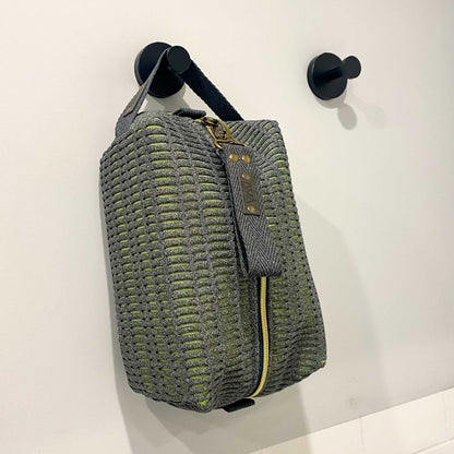 Necessaire personalizada Marta - Verde e Amarelo Fluorescente