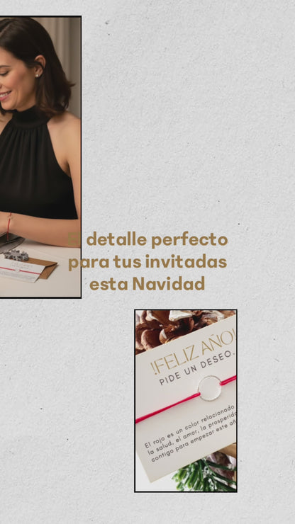 Pack 3 Mini Aro Rojas -¡Suerte para 2026!