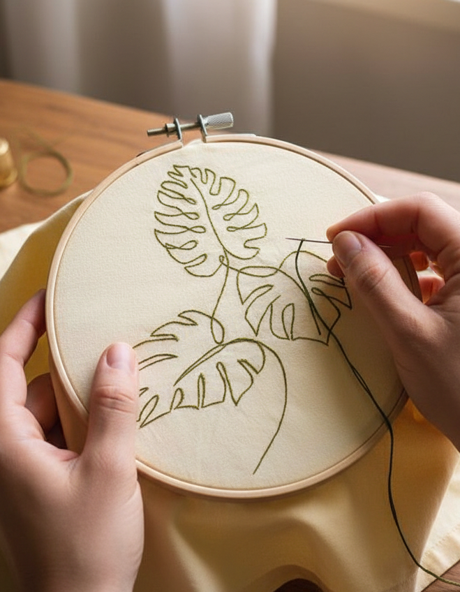 Taller de Bordado creativo en Barcelona: Personaliza tu prenda - 23 Mayo