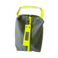 Neceser de tejido de neopreno color verde botella con una práctica asa de algodón color amarillo flúor que te permitirá colgar el neceser del pomo de la puerta o cualquier colgador. Están realizados mano en Barcelona y disponen de forro repelente al agua y bolsillo interior. El tirador de la cremallera se convierte en un llavero extraible. Además puedes escoger personalizar tu neceser con 2 iniciales.