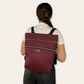 Mochila Tavira reversible - Burdeos